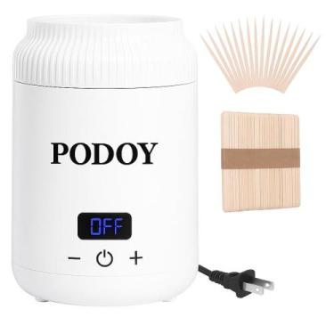 Imagem de Aquecedor de cera Podoy Mini Switchable Display 100 bastões de cera