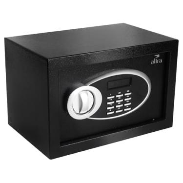 Imagem de Cofre Digital Combinação Eletrônica e Chave 30x20x20, Alira Home MR-BX-005