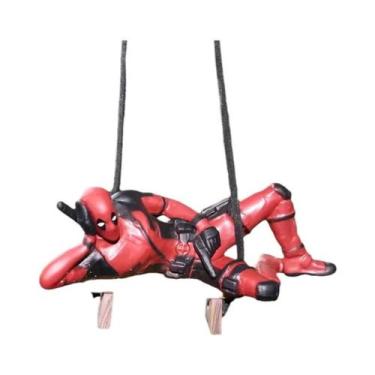 Imagem de Pingente De Carro Deadpool Para Retrovisor, Chave E Mochila, Ornamento