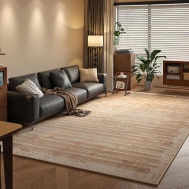 Imagem de Tapete grande para sala de estar, cabeceira, quarto, tapete de pelo de laço, tapetes à prova d'água (300x400 cm/WR2265-QT)