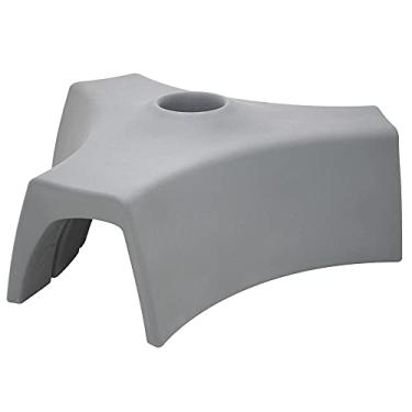 Imagem de Banco Tramontina Elo Central em Polietileno Concreto 3 Lugares