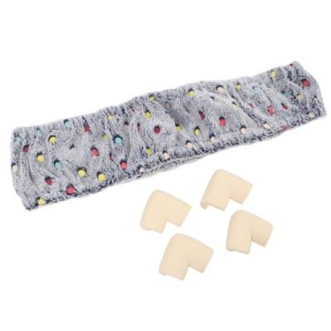 Imagem de HEEPDD 40x40cm Flanela Rug Comborneta Tampa da Moldura Elástica Tapete de Faixa Tapete Tape (Azul escuro)