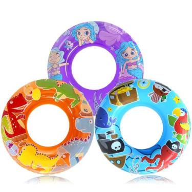 Imagem de Conjunto de flutuadores de piscina Jomi & Jolly, pacote com 3 unidades