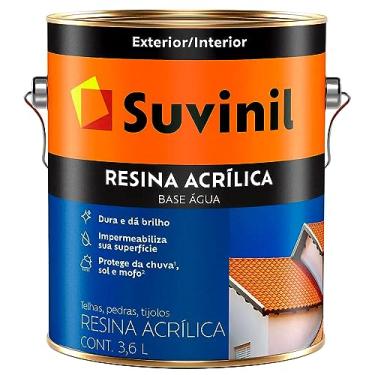 Imagem de Resina Acrílica Suvinil Base Água 3,6L Incolor