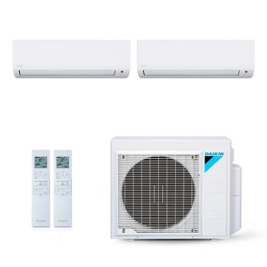 Imagem de Ar-Condicionado Multi Split Inverter Dakin 28.000 BTUs (1x Evap HW 18.000 + 1x Evap HW 24.000) Quente/Frio 220V