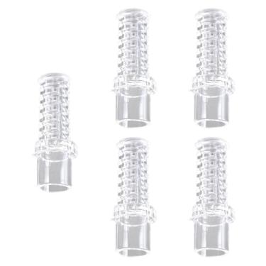 Imagem de Generic 5x Conector de mangueira de drenagem de aquário Conector de filtro de cesta de flores de acrílico Acessórios de substituição para pequenos sistemas de, Diâmetro Externo 20