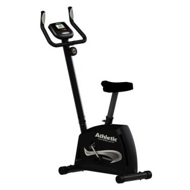 Imagem de Bicicleta Athletic Training Vertical 8 níveis magnéticos Suporta 140kg