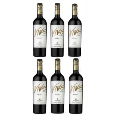 Imagem de Vinho Alta Vista Vive Malbec 2021 Tinto 750 ml C/ 6 UN