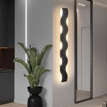 Imagem de Lustre moderno de cristal LED Lustres de iluminação compatíveis com sala de jantar Decoração interna Luminária pendente de teto Sala de estar Luminárias para sala de estar (cor: C65cm, taman