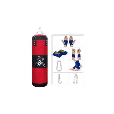 Imagem de Conjunto de sacos de pancadas: saco pesado sem enchimento de 150 cm - 