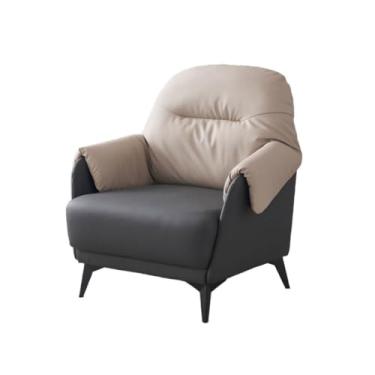 Imagem de URGDWEKJY Sofá cadeira leve luxo arte tigre cadeira recepção negociação sofá único sala de estar hotel sofá pequeno sala de estar sofá sala de estar (A)