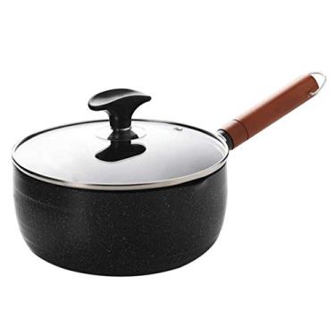 Imagem de Conjunto de panelas de cerâmica, conjunto de panelas e frigideiras de cozinha com revestimento antiaderente duplo de nova tecnologia (tamanho: P) (P), pequeno ()