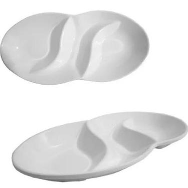 Imagem de Petisqueira Travessa Japonesa Prato em Melamina Tripla Folha - Best