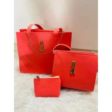 Imagem de Bolsa feminina - Luxo WL, Vermelho