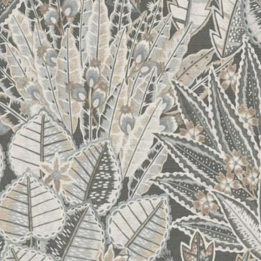 Imagem de Papel de Parede Stories of Live Folhagem Cinza 396533SL