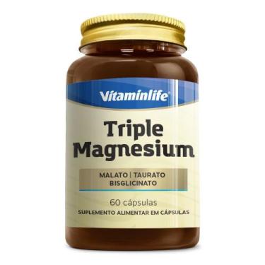 Imagem de Trio Magnesio Bisglicinato Malato Taurato 60Caps Vitaminlife