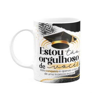 Imagem de JPS INFO, Caneca Formatura G-Black - Estou tão orgulhoso de você