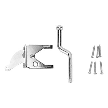 Imagem de Fechaduras de porta galvanizadas, fecho de cadeado de segurança de aço carbono para galpões, armários, armários, material premium, design profissional, fácil instalação, ampla aplicação