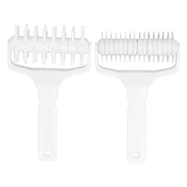 Imagem de Pizza Dough Roller Docker Profissional Profissional de Brilhas de Mosse Plástico Com alça longa para Pizza Perfeita Pizza Pastelaria Pão Ferramentas de Cozinha Conjunto de 2