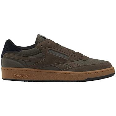 Imagem de Reebok Tênis masculino Club C Revenge Vintage, Grout/preto/limão, 37