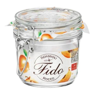 Imagem de 2X Bormioli Rocco Fido Porta Mantimento Hermético 350Ml Vidr