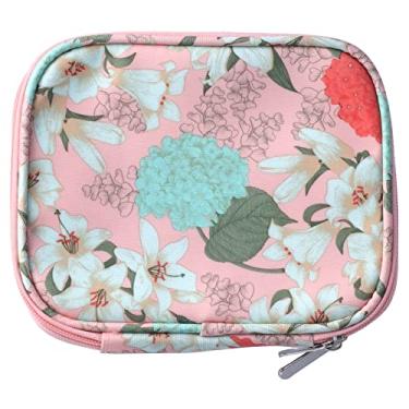 Imagem de Acouto Bolsa de Armazenamento de Pano Impermeável Rosa Premium – Bolsa Versátil de crochê, tricô e Fios para Uso Diário, Casa Ideal, Viagens e Projetos – Grande Capacidade Com Vários Compartimentos