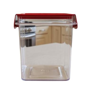 Imagem de Pote Mantimentos Grande Plástico Cozinha Organizada Alimentos Grãos Café Açúcar (ACRILICO_VM)