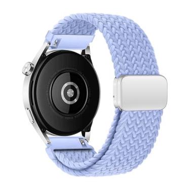 Imagem de Pulseira esportiva trançada compatível com Samsung Galaxy Watch 6/5/4/3/FE, Watch 5 Pro, Watch 6/4 Classic Gear S3/S2 de 20 mm e 22 mm para modelos de 47 mm, 46 mm, 45 mm, 44 mm, 43 mm, 42 mm, 41 mm