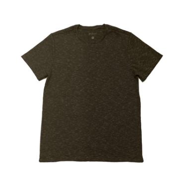 Imagem de CAMISETA EM TECIDO ALGODÃO COM POLIESTER E ELASTANO, COR VERDE MILITAR, MARCA BASIC+ TAMANHO M