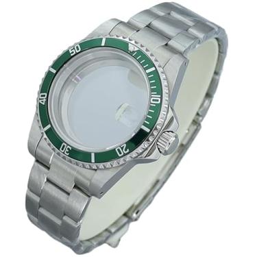 Imagem de FEIYASHI Relógios vintage de 40 mm, cristal de safira, aço inoxidável 316, para movimento Nh34 Nh35 Nh36, mostrador de 28,5 mm, capa retrô, Tampa inferior de vidro 5, For NH34 35 36 38 Movement, Caixa