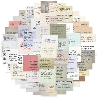 Imagem de Adesivo_Decalque 156 60 PCS Adesivos com citação motivacional para scrapbooking, diário, planejador, palavras famosas, inspiradoras, adesivos para garrafa de água, pacote de adesivos de laptop