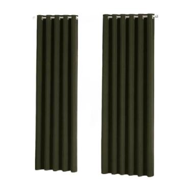 Imagem de Cortina Para Sala Ou Quarto 3,00x2,50 metros(VERDE MILITAR)