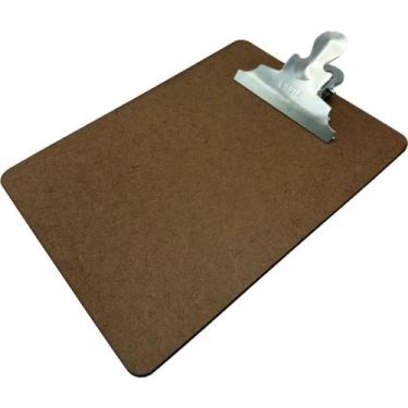 Imagem de Prancheta Duratex A5 com Prendedor de Metal Caixa com 12 Unidades - Ca