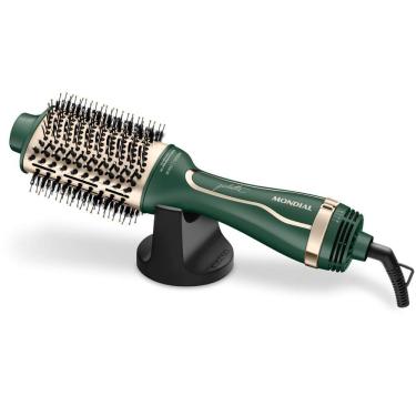 Imagem de Escova Secadora By Juliette Mondial Verde Oliva 1200w Bivolt