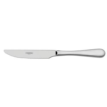 Imagem de 8 Garfos E 8 Facas De Mesa Tramontina Classic Em Aço Inox