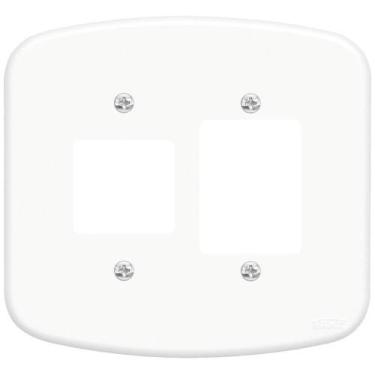 Imagem de Placa Espelho 4"" x 4"" F23 Blanc - 0953 - FAME