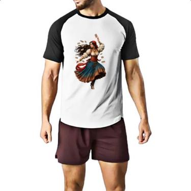 Imagem de Camiseta Raglan Danca Cigana - Alearts, G