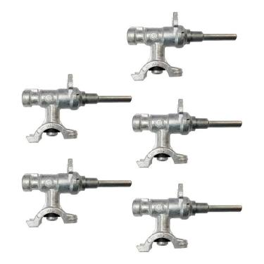 Imagem de 2X Kit 5 Registros Ramal Com Cavalete Boca Fogão Brastemp