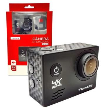 Imagem de Câmera Filmadora Ação Esporte Capacete 4k Tomate Mt-1090