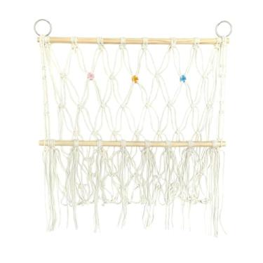 Imagem de YWJLQH Rede Organizadora para Bichos de Pelúcia Sobre a Porta, Ideal para Decoração de Quartos Infantis, Meninos E Meninas. Suporte para Brinquedos em Format, Nível 1