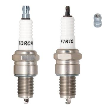 Imagem de 2PK TORCH F7RTC Vela de ignição Substituir para NGK 5534/BPR7ES V-line-19, para Bosch 7992/WR5DC 4038/WR5DP, para Champion 332/RN7YC 415/RN9YC 818/RN2C,para Denso W22EPR-U/3088, para ACDelco R41CXLS