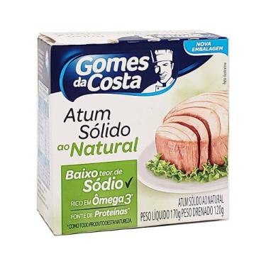 Imagem de Atum Sólido ao Natural Gomes da Costa 170g