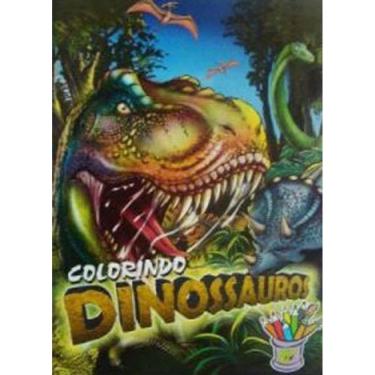 Imagem de Colorindo Dinossauros