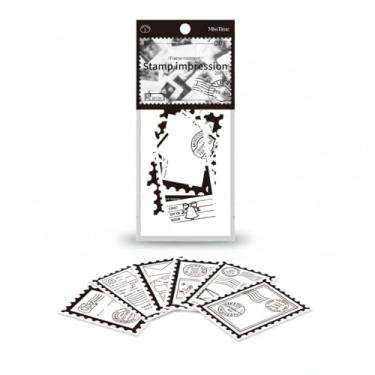 Imagem de Adesivos de filme retrô para câmera