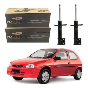 Imagem de Par Amortecedor Dianteiro Corsa 1.0 8 1.6 8v 1999 A 2002 - Perfect