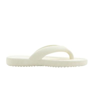 Imagem de Chinelo Feminino Verão Sandália Leve e Confortavél Rasteira Praia Moda (Branco, BR, Adulto, Faixa Numérico, 39, 40)