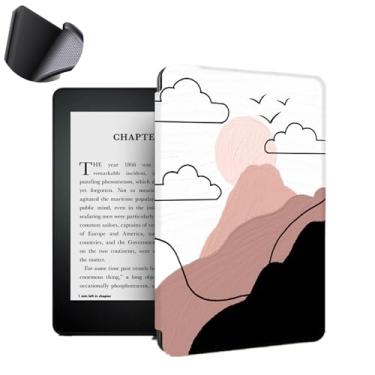 Imagem de Yzlvigrous Capa para Kindle Paperwhite 12th/Coloroft Signature Edition 1ª Geração 2024, Tampa Traseira de TPU Macia de 7 Polegadas com Sono/acordamento Automático, Modelo: SA568B/SA569P/SA59CP