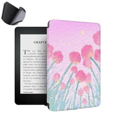 Imagem de Yzlvigrous Capa para Kindle Paperwhite 12th/Colorsoft Signature Edition 1ª Geração 2024, Tampa Traseira de TPU Macio de 7 Polegadas com Sono/acordamento Automático, Modelo: SA568B/SA59CP/SA569P