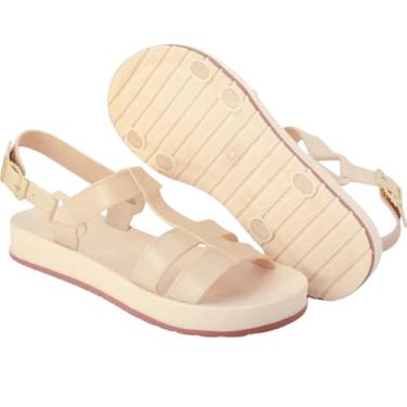 Imagem de Sandalia Feminina Papete Rasteirinha Super Charmosa Confortavel Leve Macia Alta Aderencia (BRANCO, BR, Adulto, Numérico, 40)