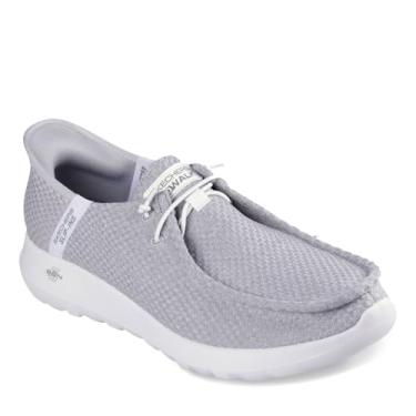 Imagem de Skechers Tênis masculino Go Walk Max Free Hands, Branco, cinza, 42